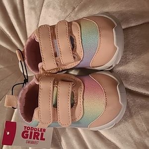 New with tags! Swiggles Girls baby size 5 pink glitter sparkly shoes